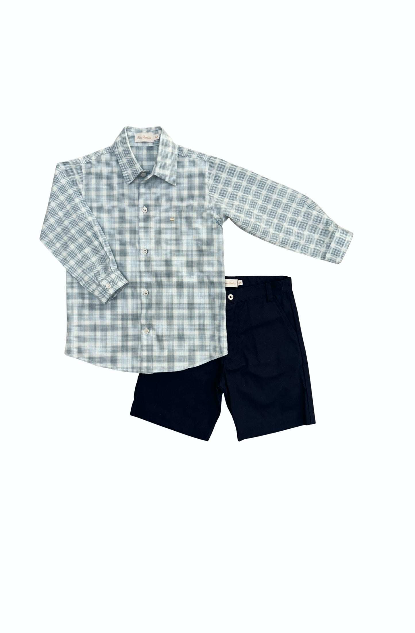 Conjunto camisa com bermuda Rose - 11909