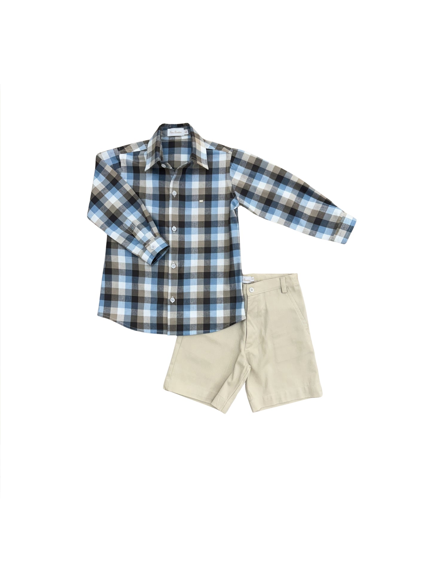 Conjunto camisa com bermuda Nigella - 11953