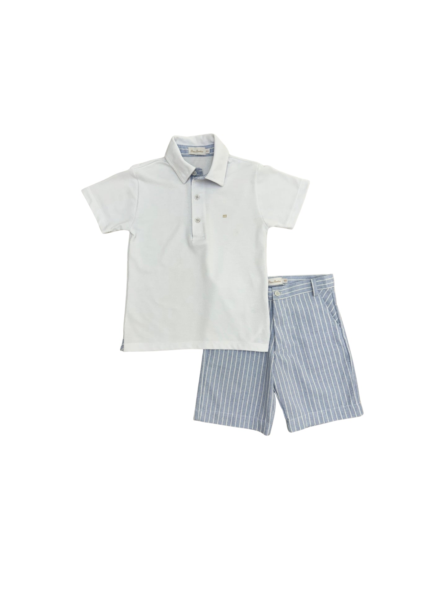 Conjunto polo com bermuda Orchidea - 11896