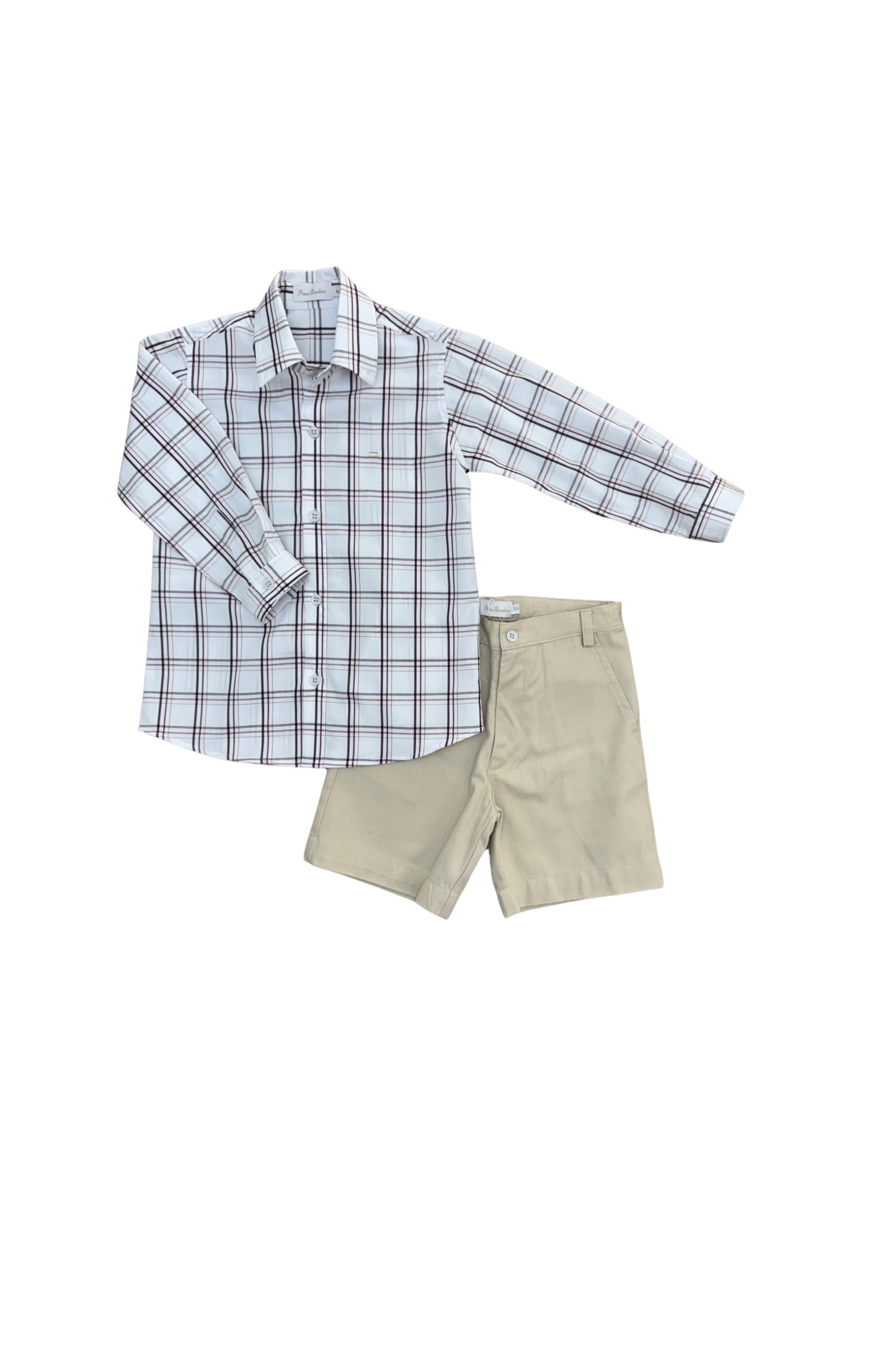 Conjunto camisa com bermuda Gérbera - 11840