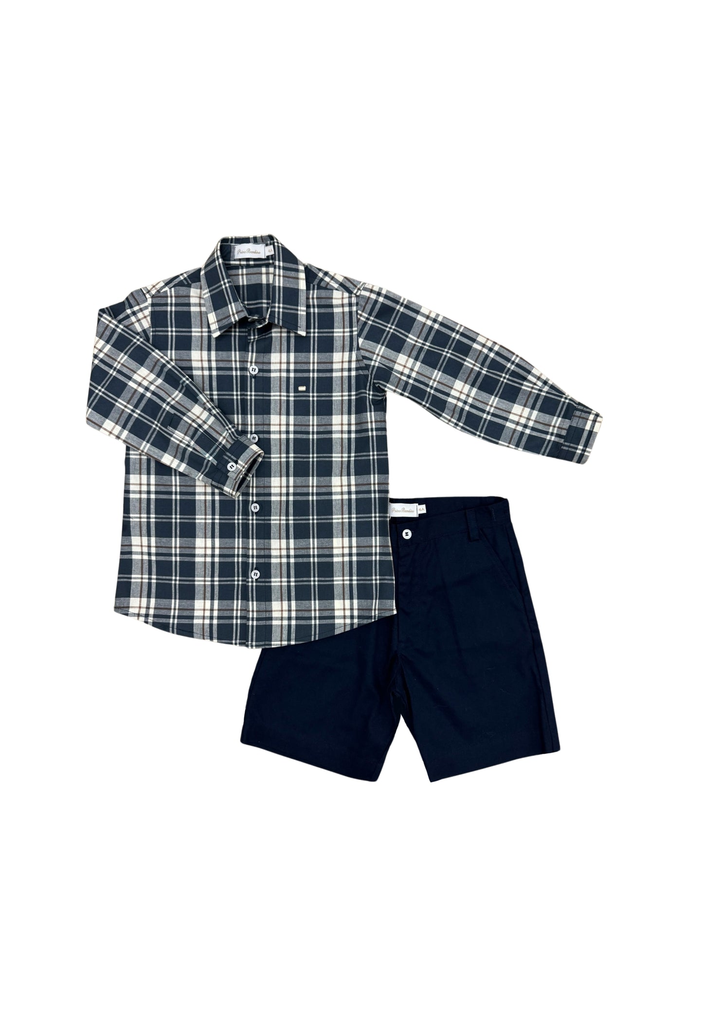 Conjunto camisa com bermuda Primula - 11851