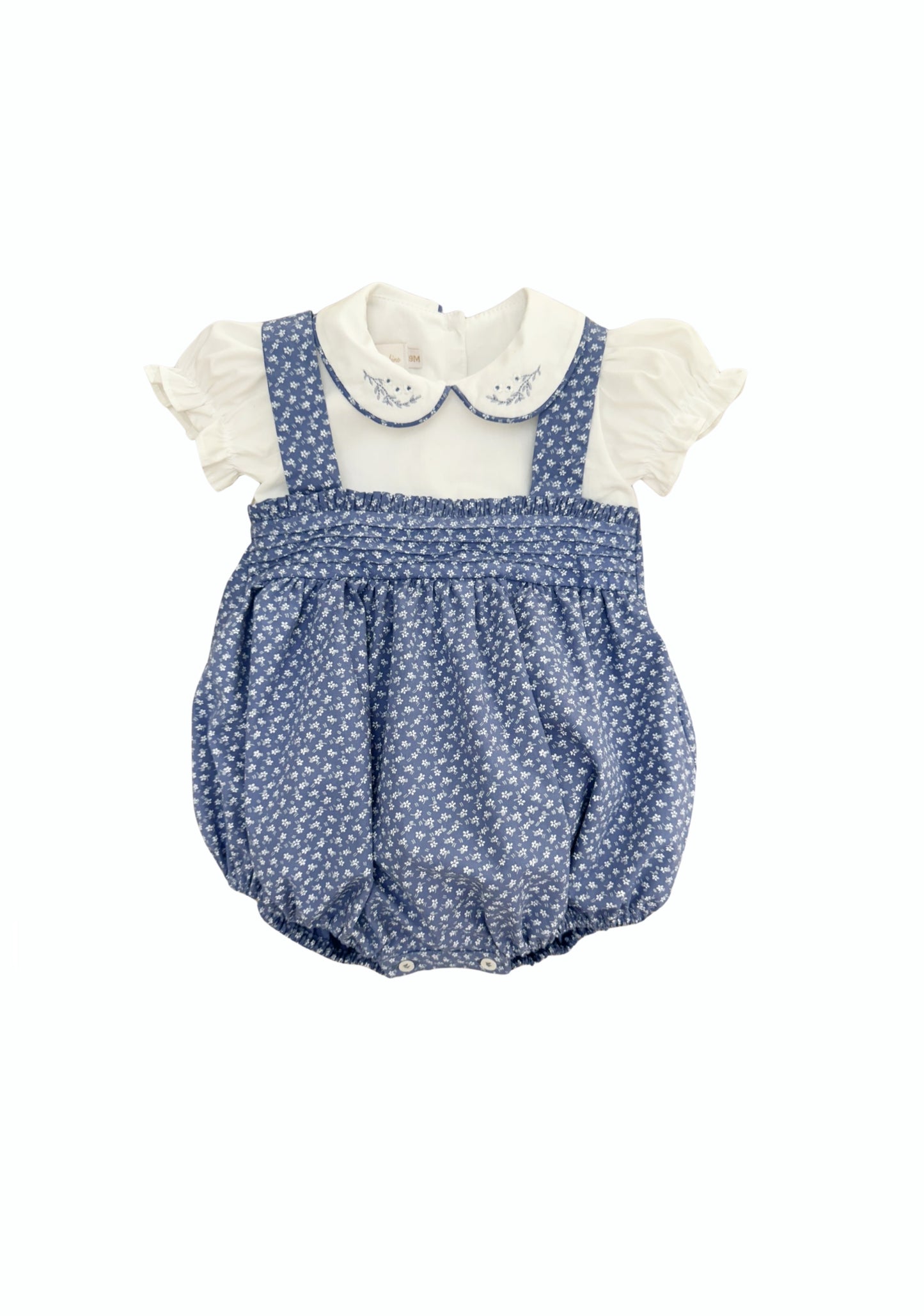 Pimpão jardineira feminina estampa Orchídea - 11884