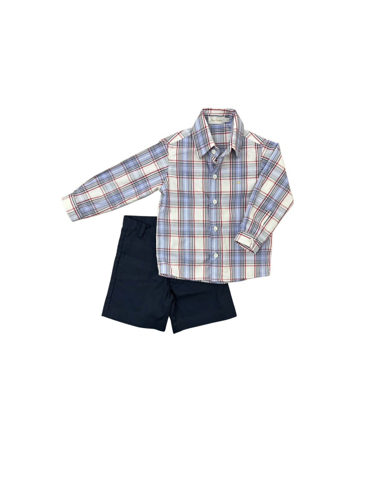 Conjunto camisa com bermuda Margherite - 11405