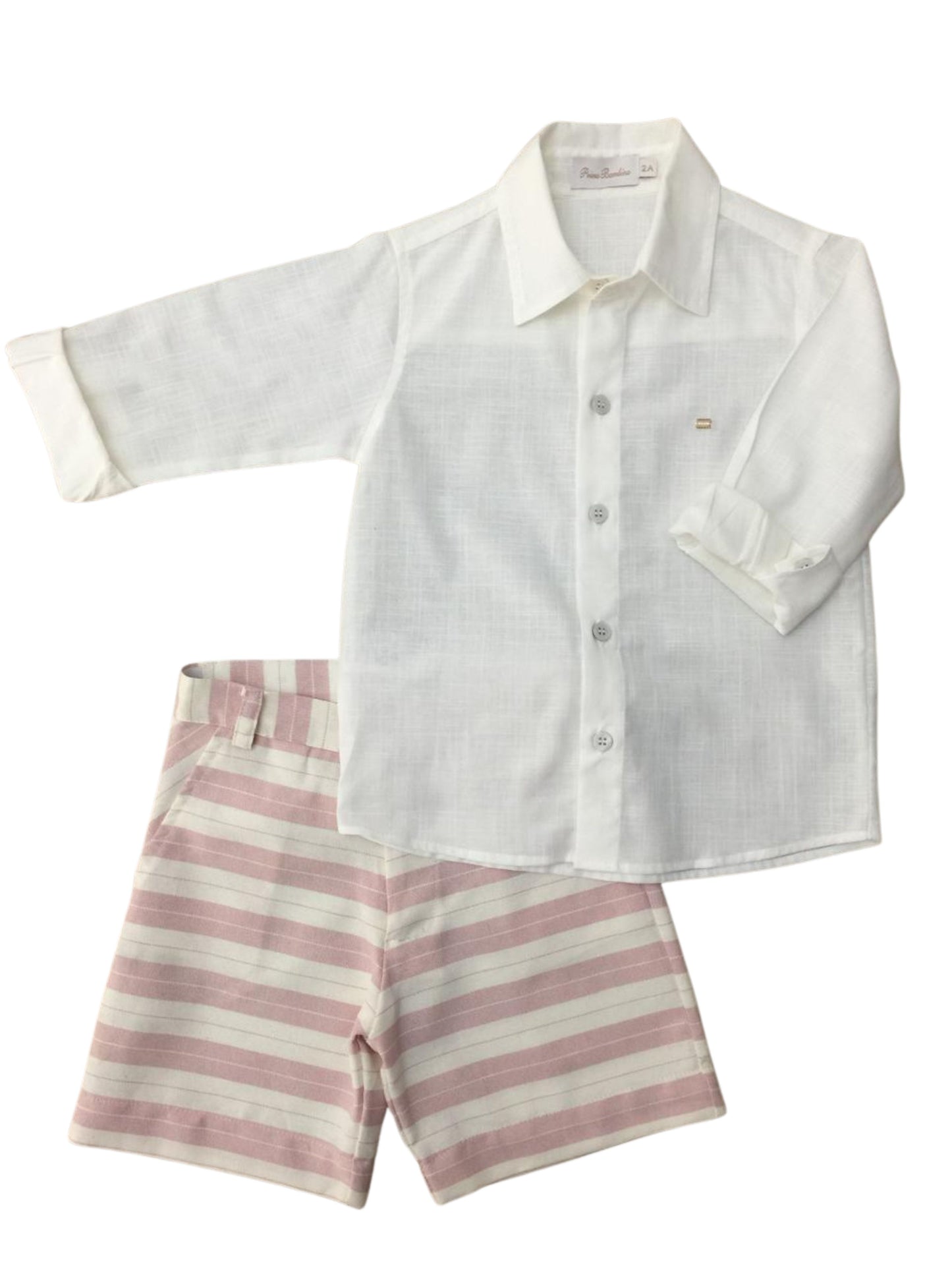 Conjunto camisa com bermuda Ciliegie - 11627