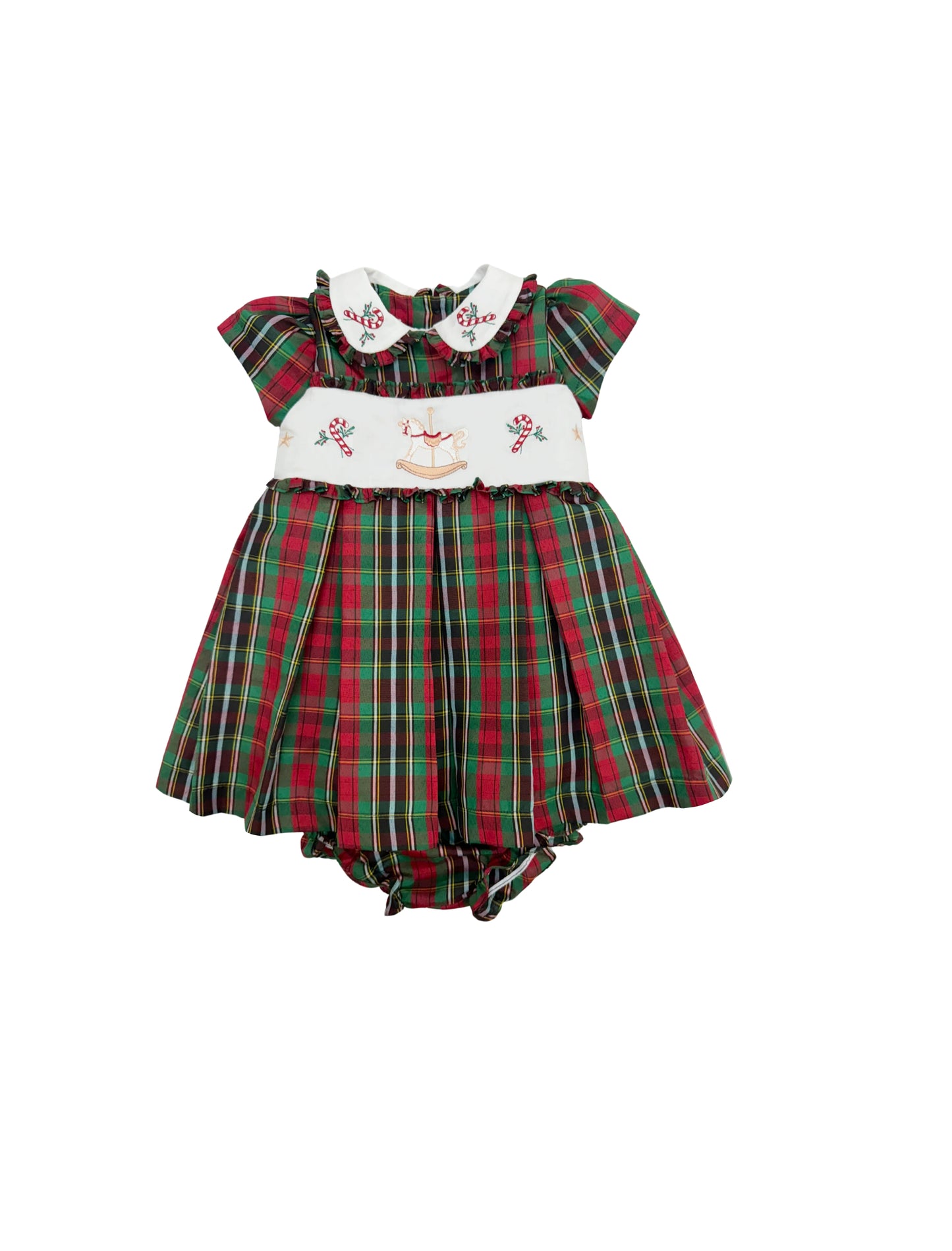 Vestido bebê xadrez Giostra - 12239