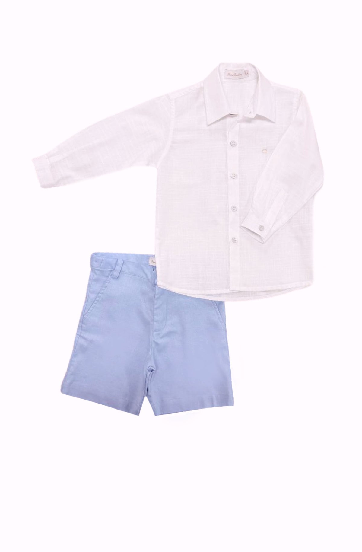 Conjunto infantil camisa com bermuda Tuileries