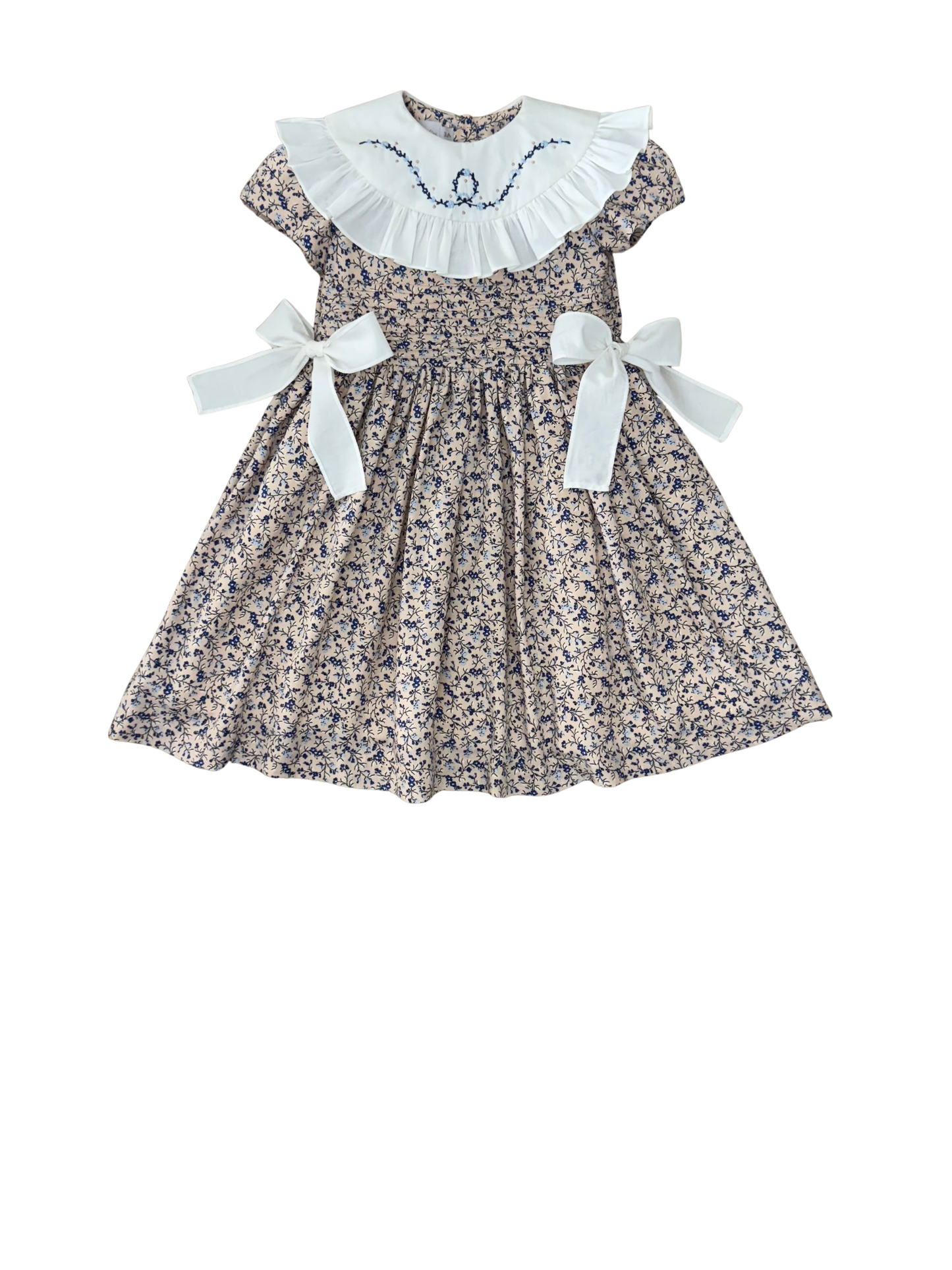 Vestido infantil estampa Fuji