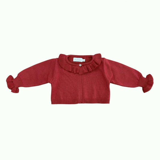 Cardigan feminino tricot coral - 10386