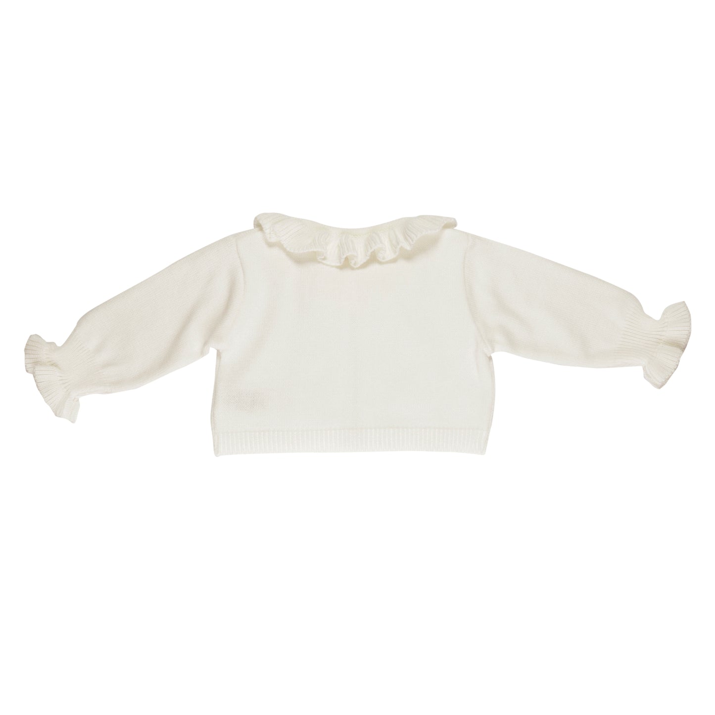 Cardigan bebê feminino tricot Natural - 10891 (11227)
