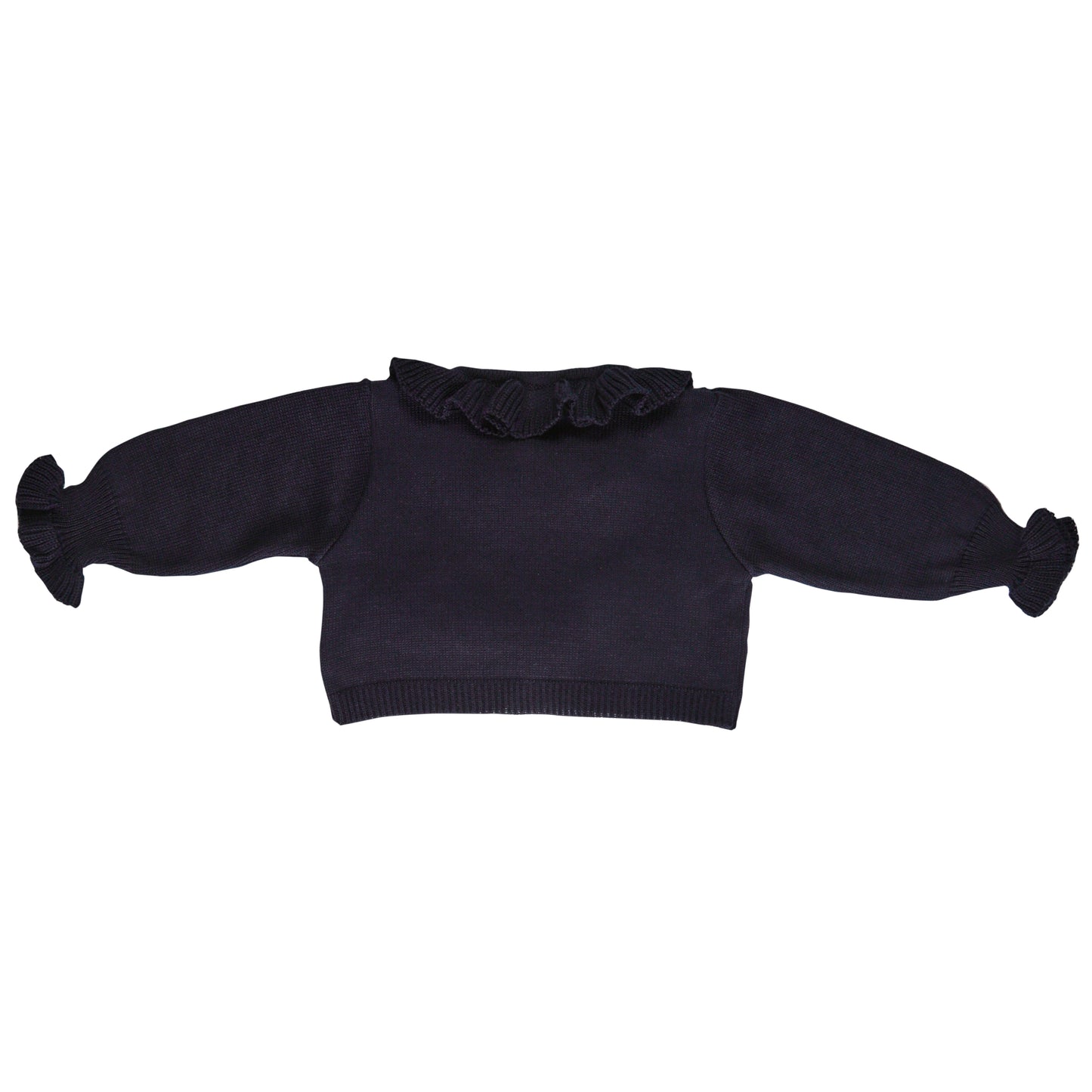 Cardigan bebê feminino tricot marinho navy - 9918