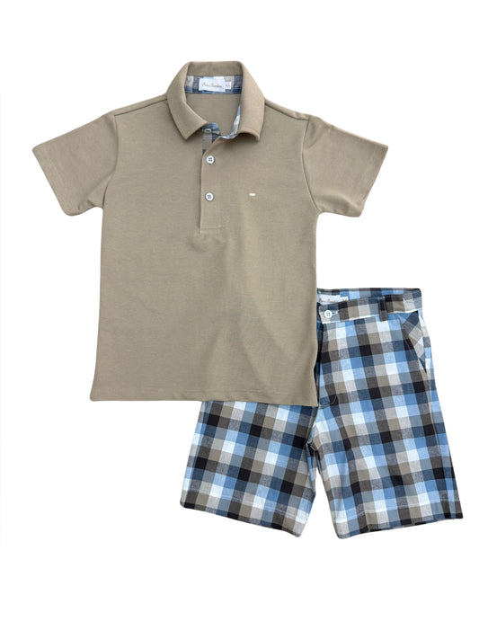 Conjunto polo com bermuda Nigella - 11951