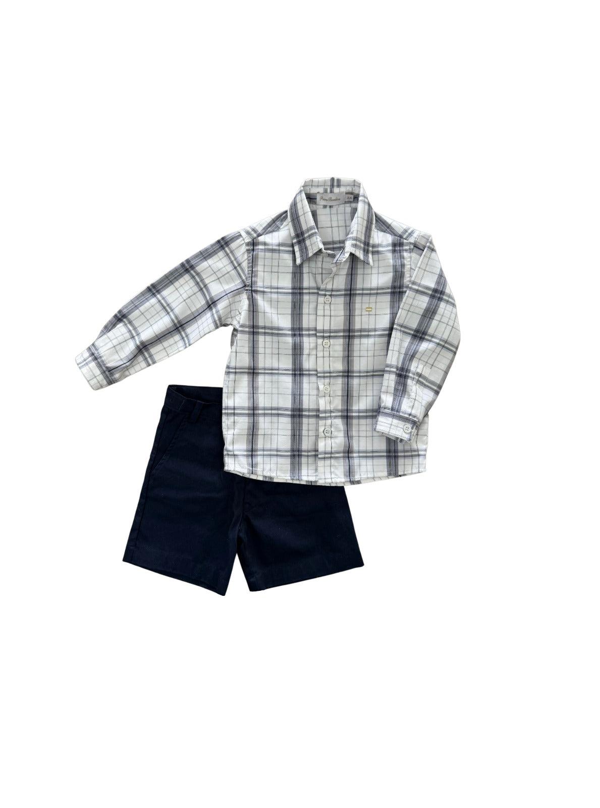 Conjunto camisa com bermuda Lilla - 11415