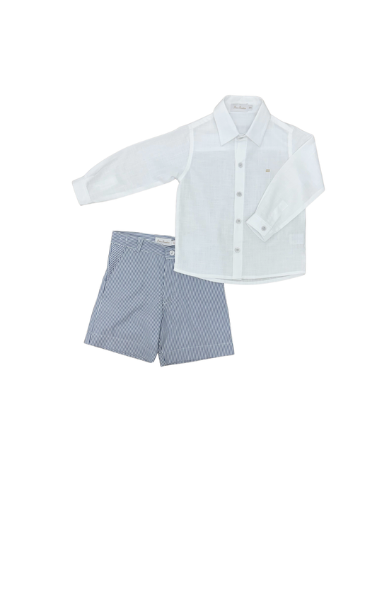 Conjunto infantil camisa com bermuda Hakone