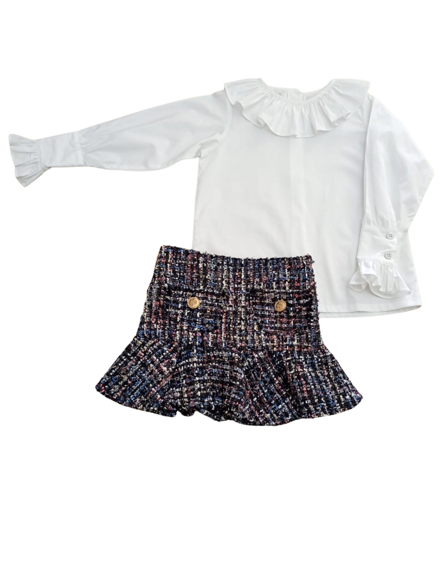 Conjunto camisa com saia Lana - 8945