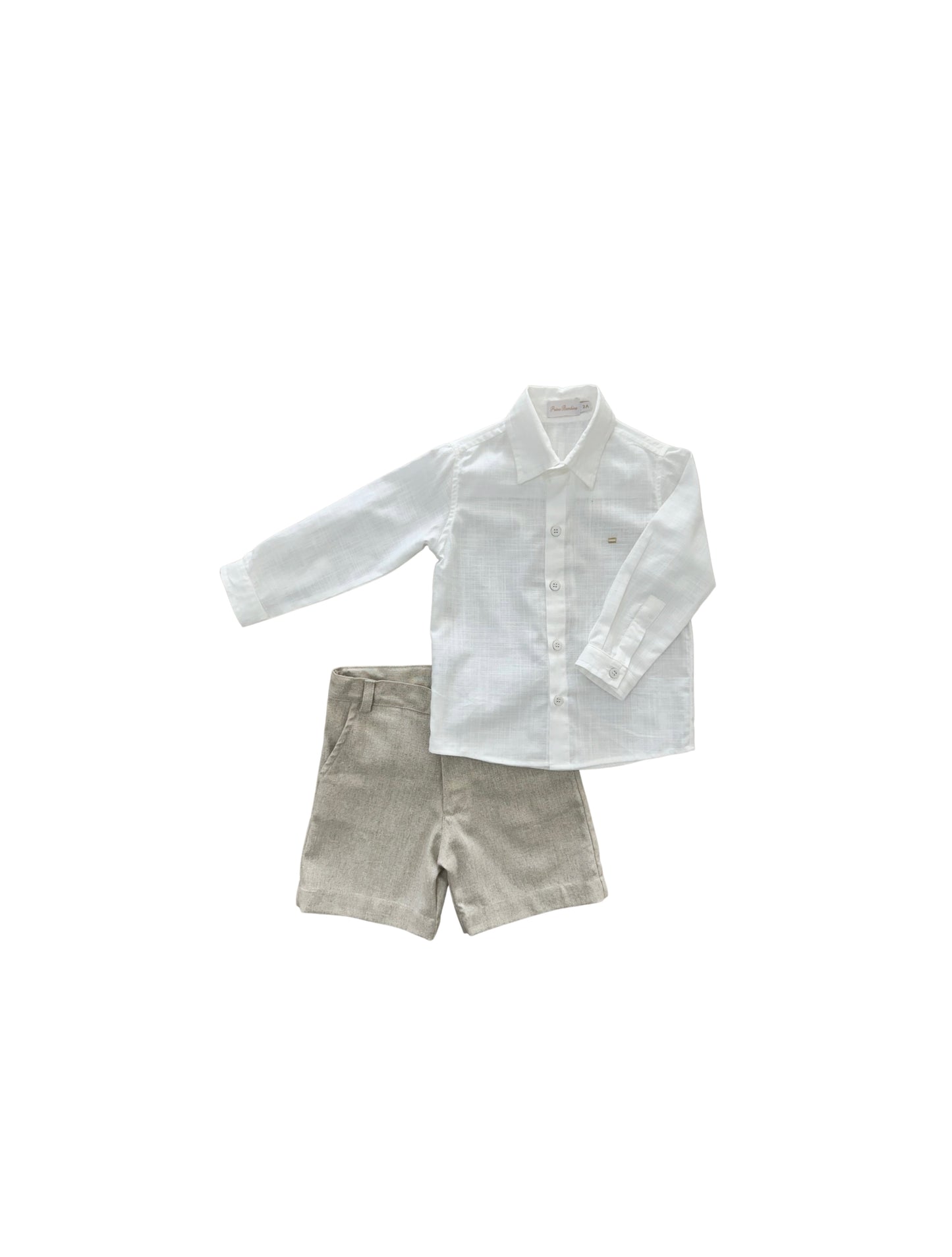 Conjunto camisa com bermuda Funghi - 11300