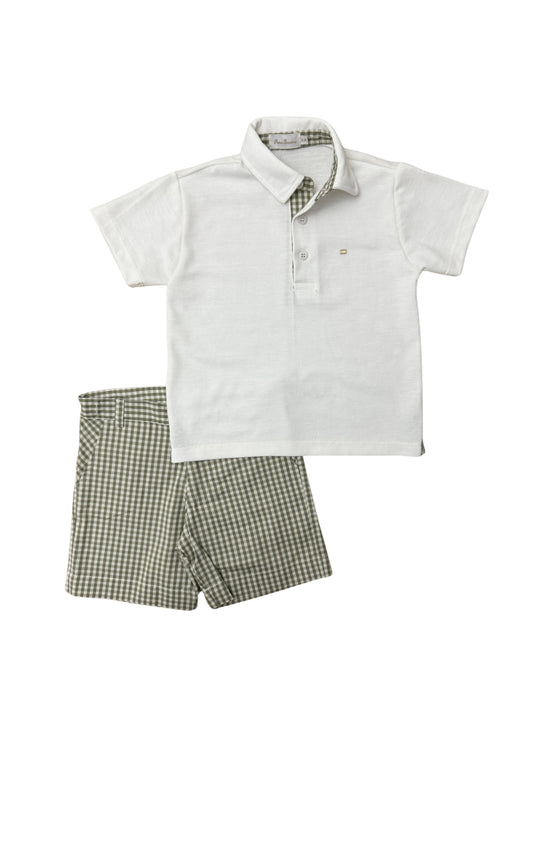 Conjunto polo com bermuda Sogno - 11644