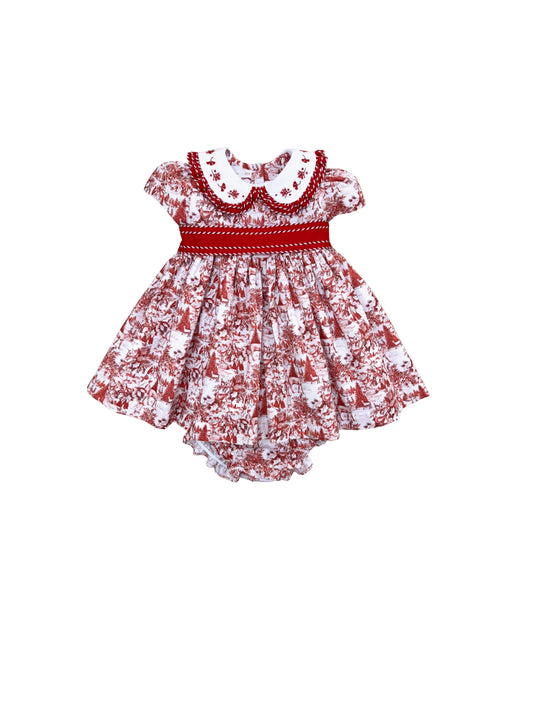 Vestido bebê Foresta - 12230 ( PRÉ-VENDA ENVIO Á PARTIR DE 01/10/2025)