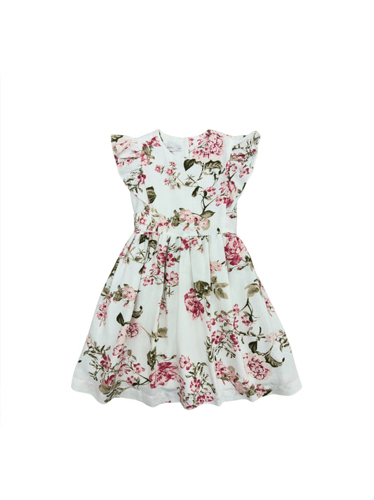 Vestido manga babado Capri - 12176