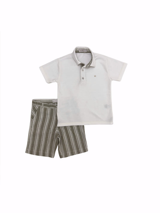 Conjunto polo com bermuda Bari - 12162