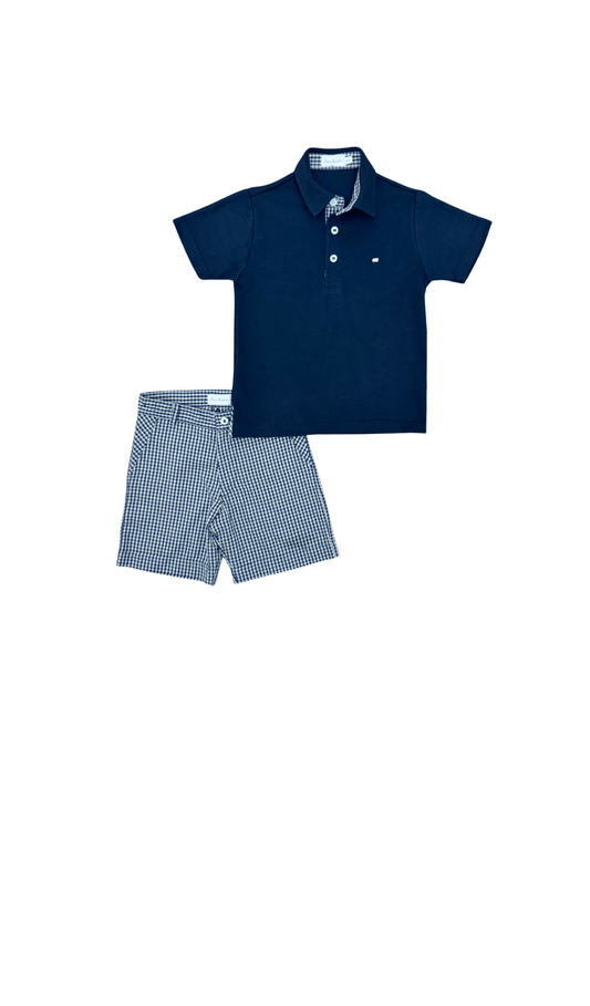 Conjunto polo com bermuda Fuji - 12458