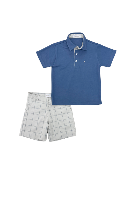 Conjunto polo com bermuda Osaka - 12442