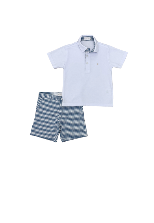 Conj. polo com bermuda Okinawa - 12401