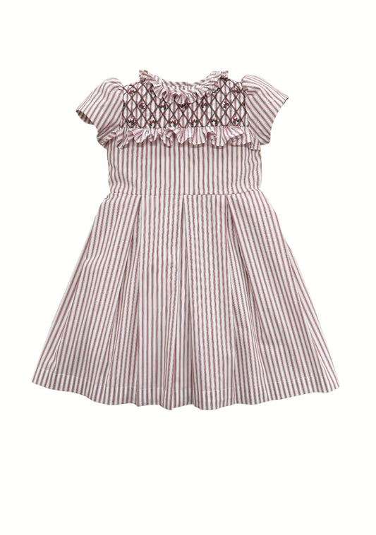 Vestido listra Triomphe