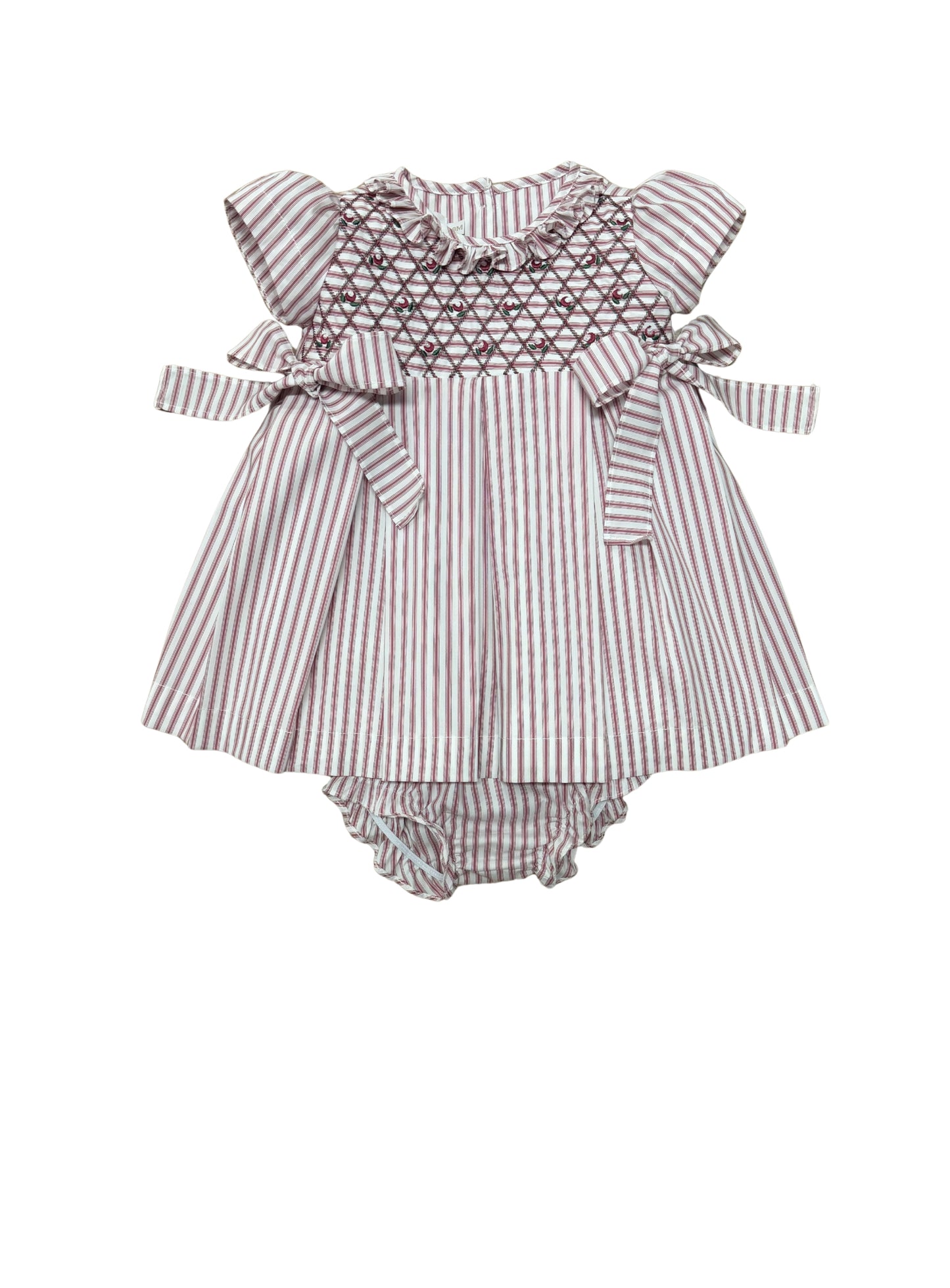 Vestido bebê listra Triomphe