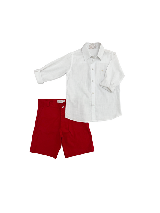 Conjunto camisa com bermuda Giostra - 12319