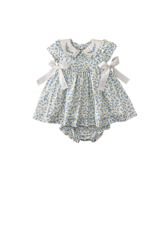 Vestido bebê estampa Tonami - 12408