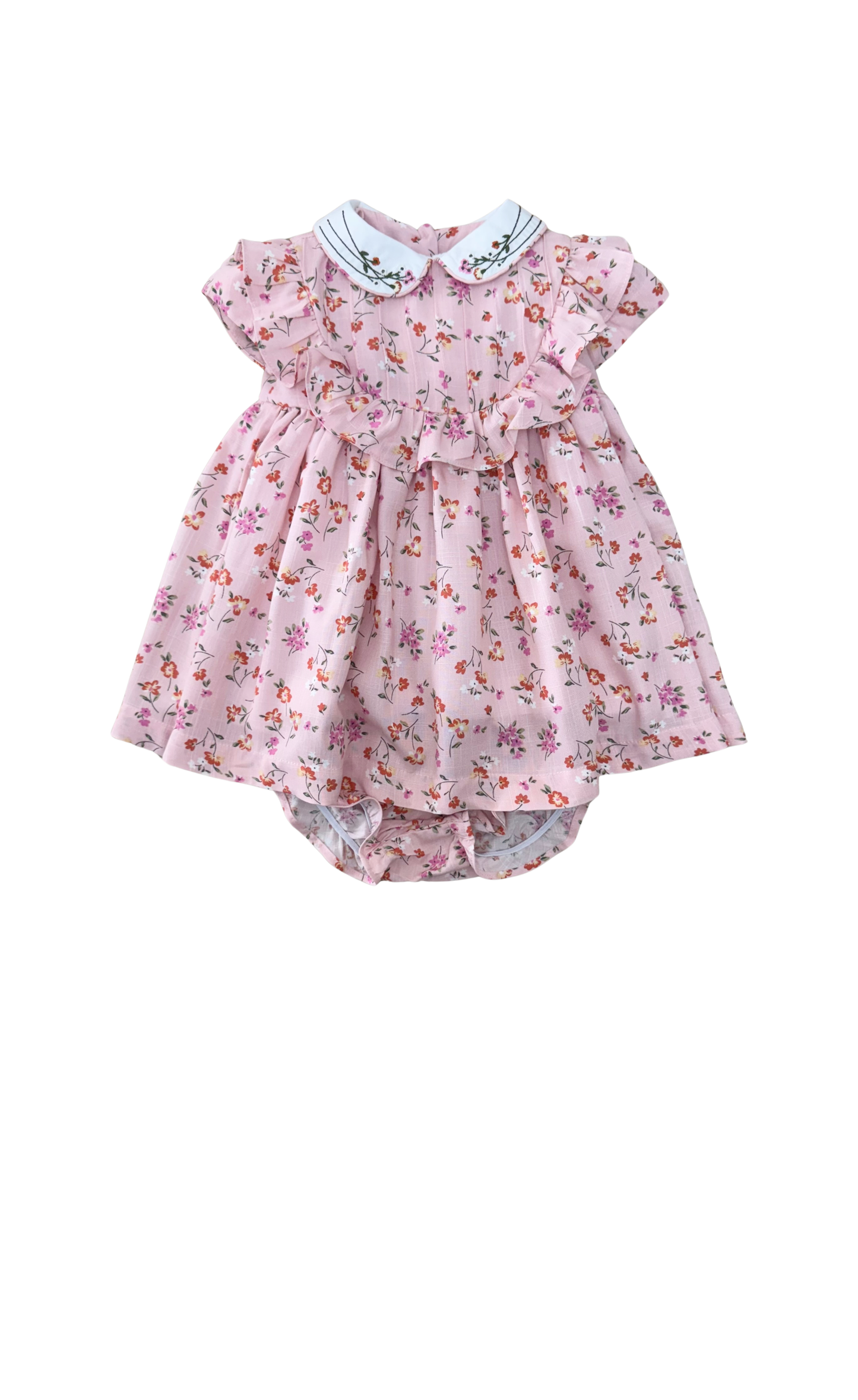 Vestido bebê estampa Nara - 12356