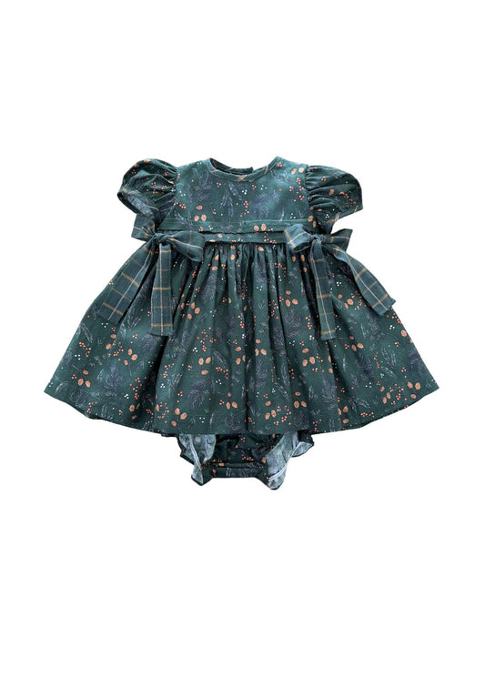 Vestido bebê Ramo Noel