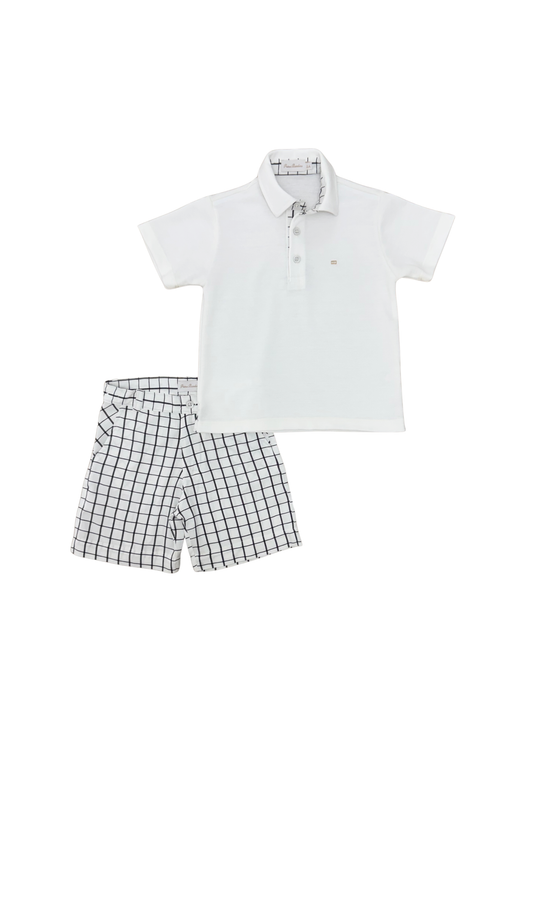 Conjunto polo com bermuda Nagano