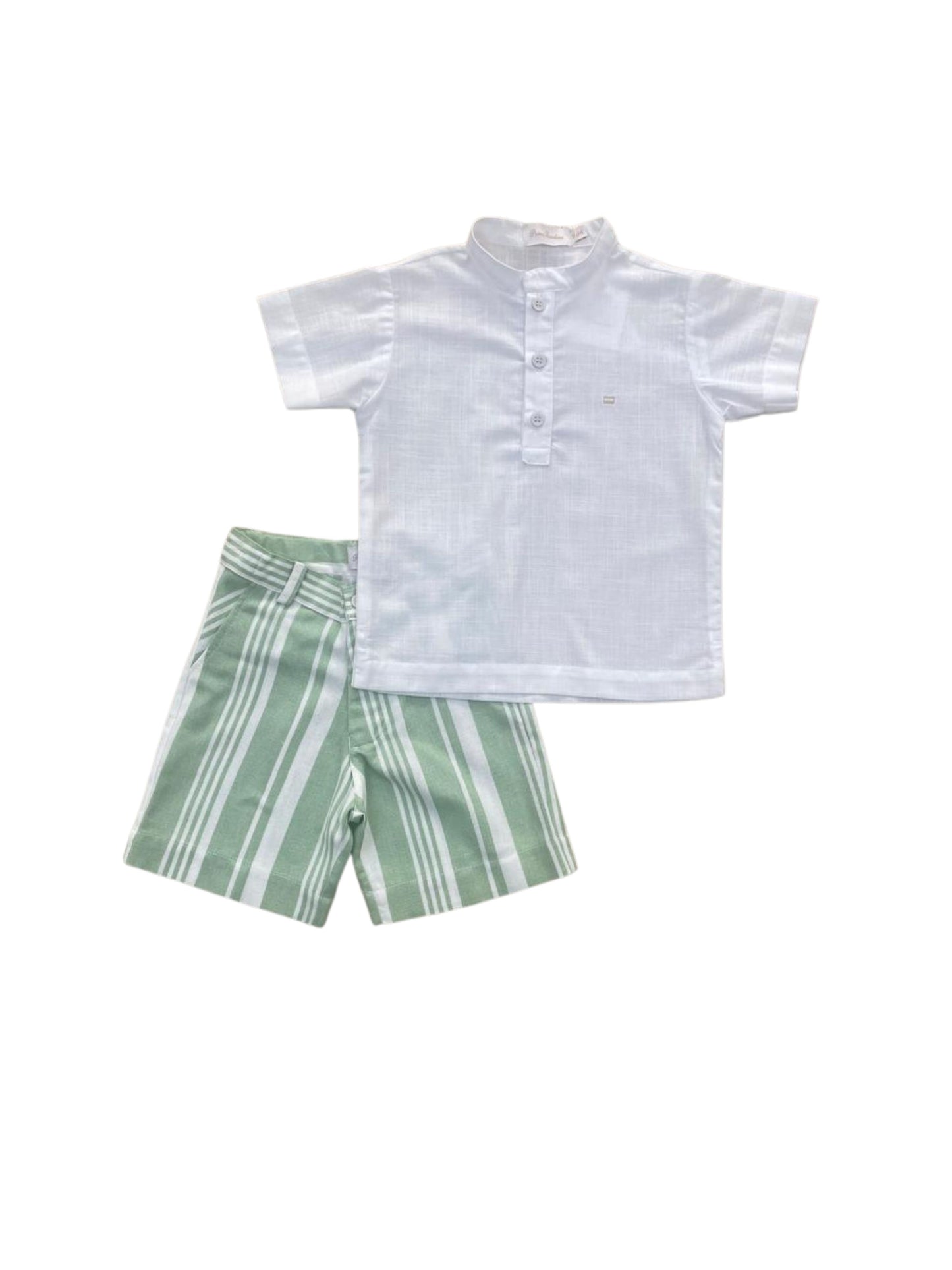 Conjunto camisa gola padre com bermuda Amalfi - 12322