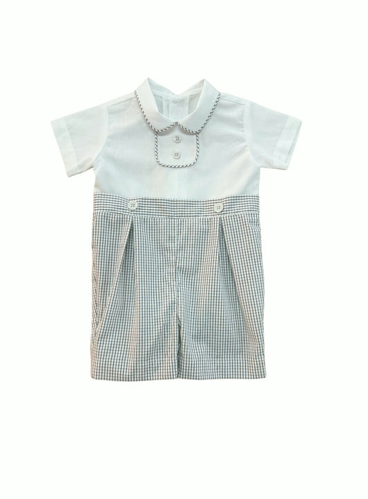 Macacão masculino xadrezinho Giverny