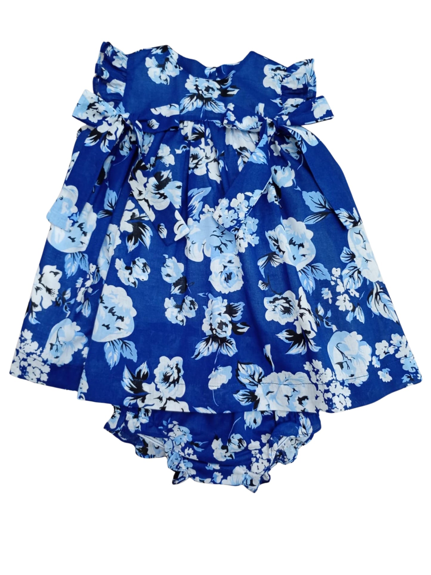 Vestido bebê estampa Royale