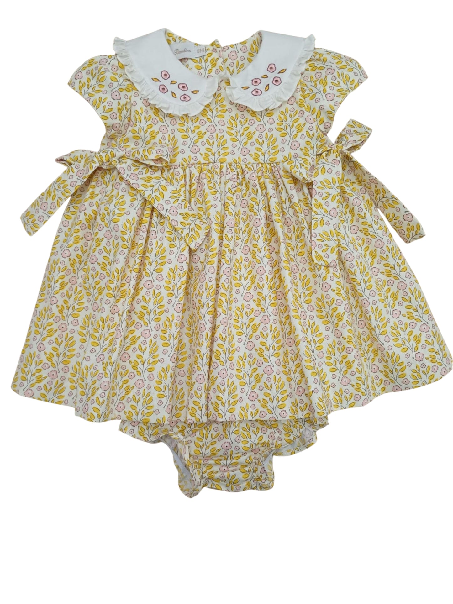 Vestido bebê estampa Alegra