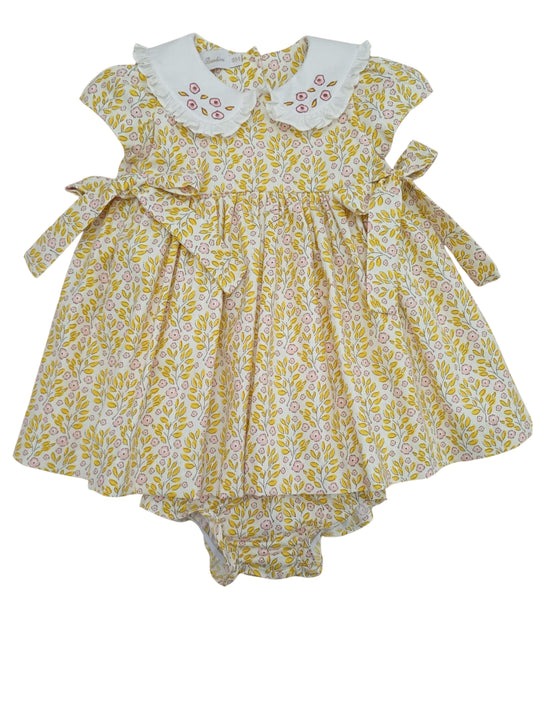 Vestido bebê estampa Alegra
