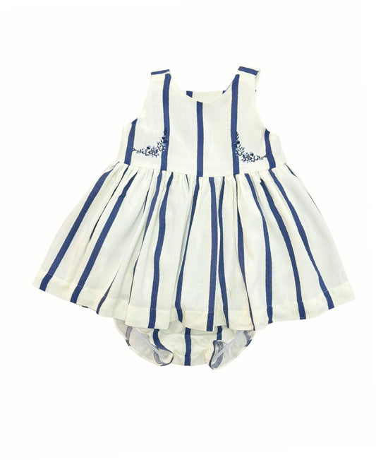Vestido bebê listra Palais Royal