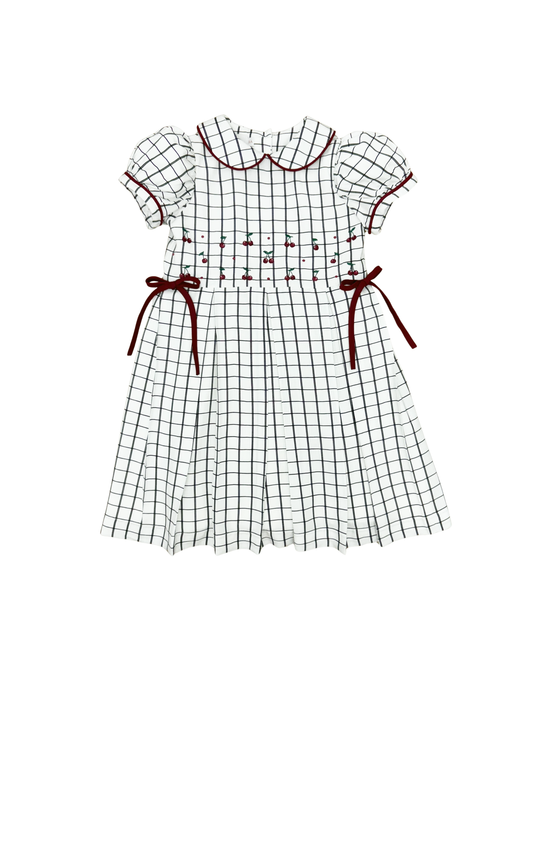 Vestido infantil com manga Nagano