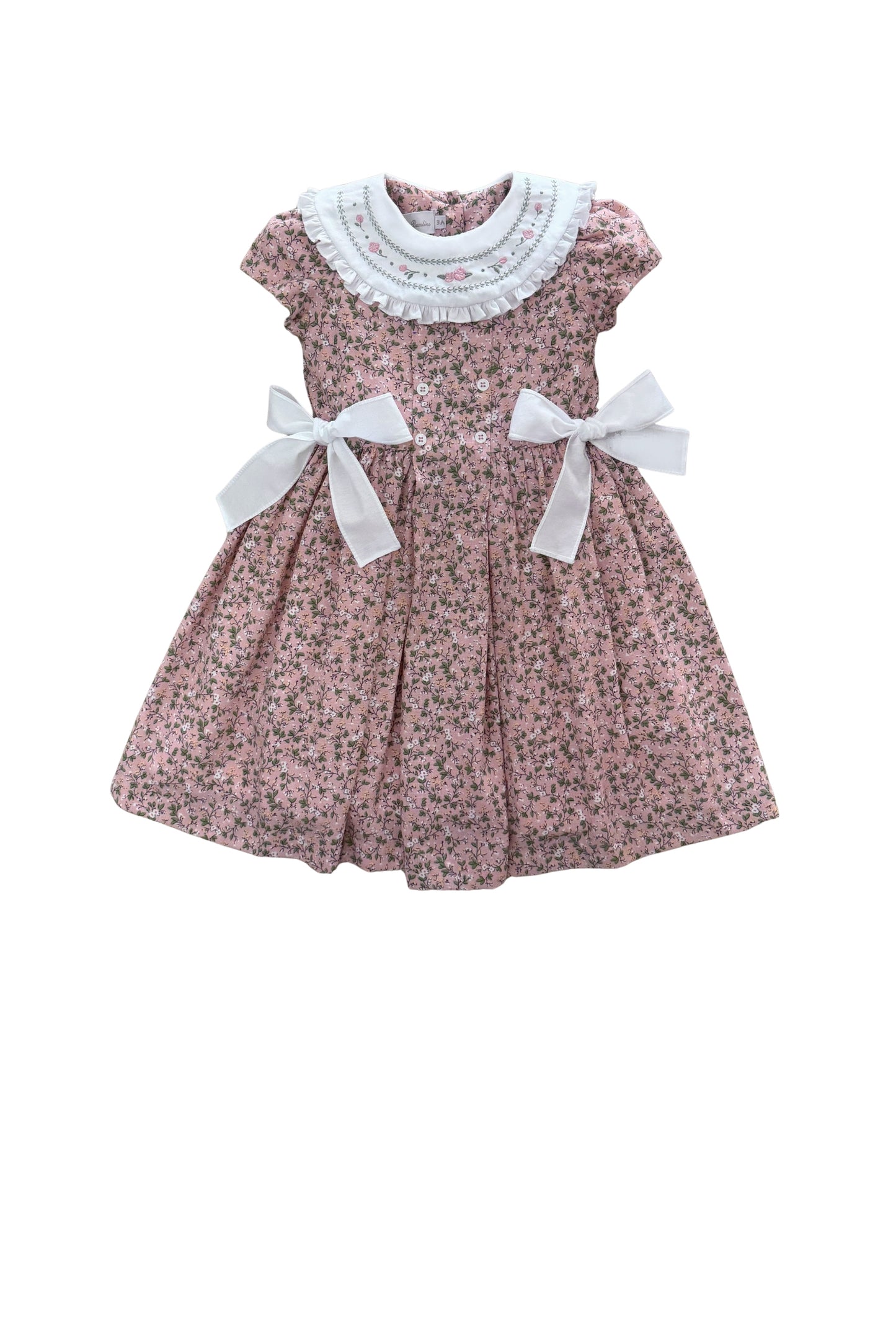 Vestido infantil estampa Saint Germain