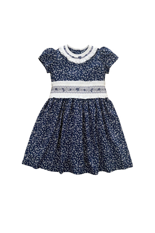 Vestido infantil estampa Paris