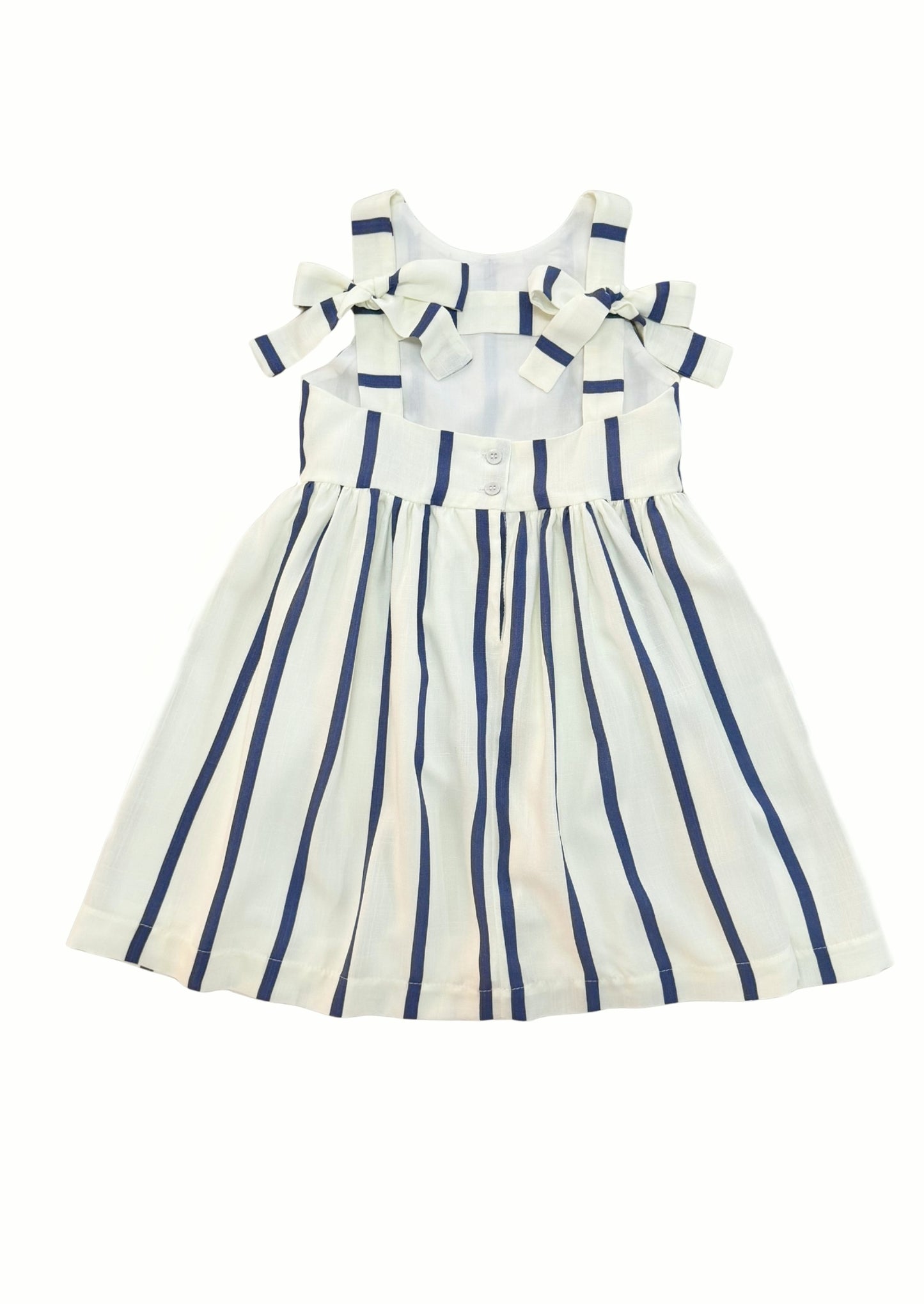 Vestido infantil listra Palais Royal