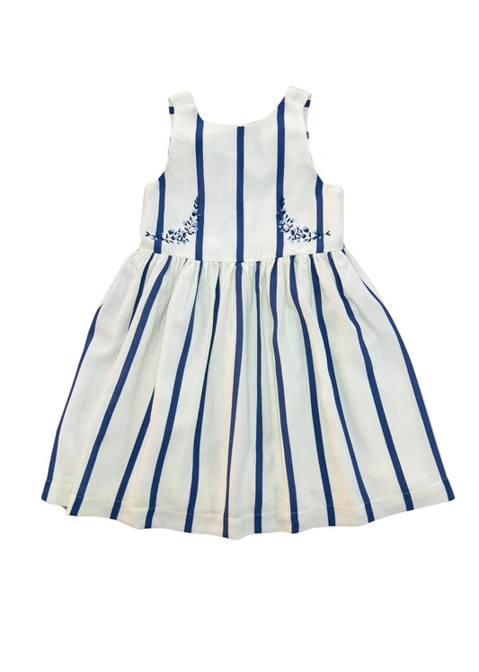 Vestido infantil listra Palais Royal