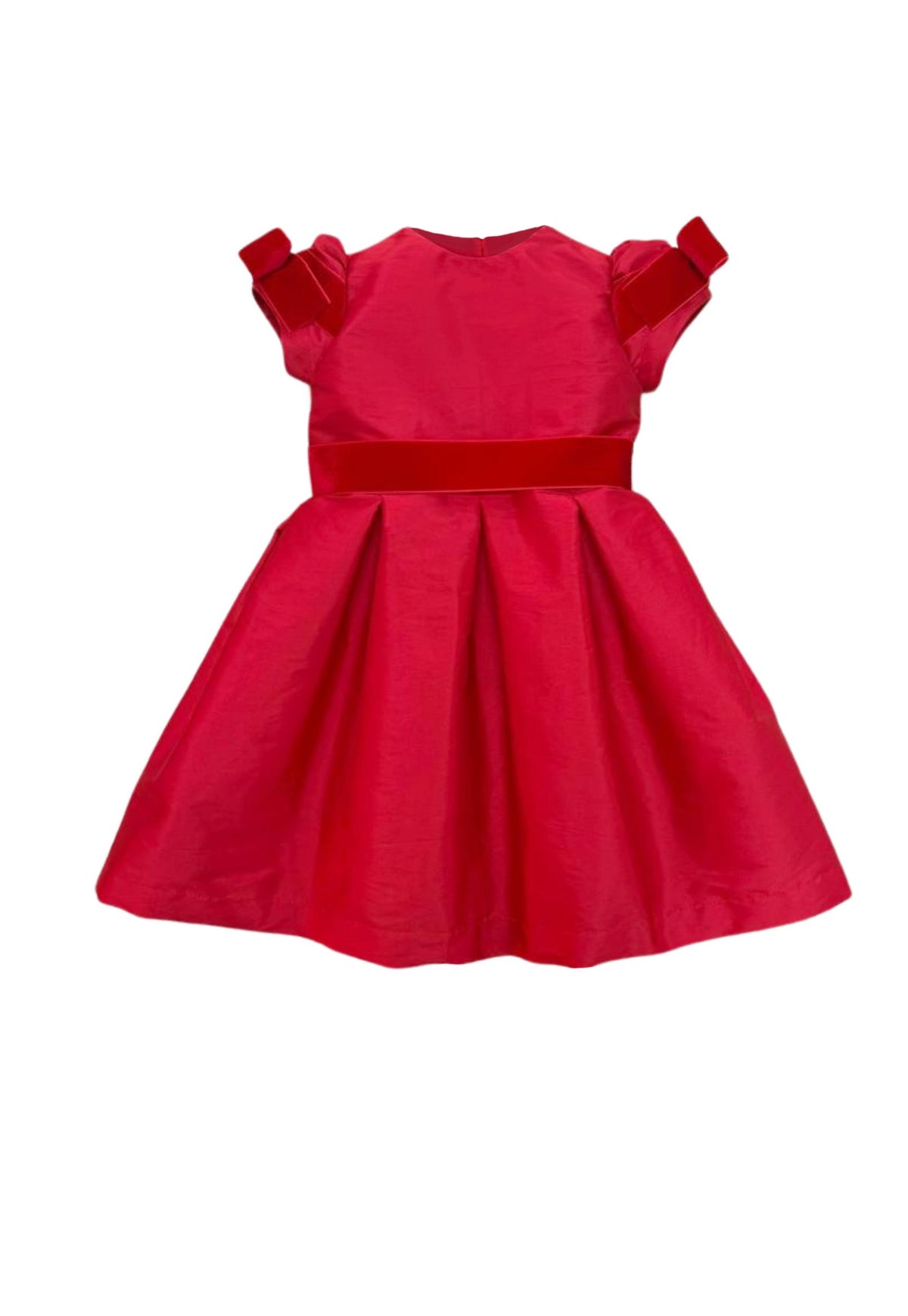 Vestido infantil tafetá vermelho Opera PRÉ-VENDA (ENVIO À PARTIR DE 30/10/2026)