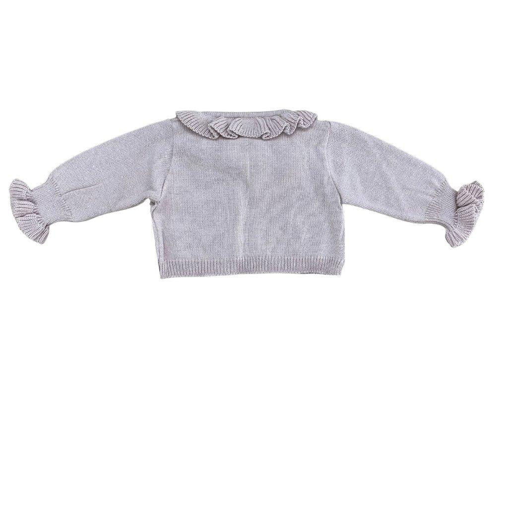 Cardigan bebê feminino tricot nude - 10387