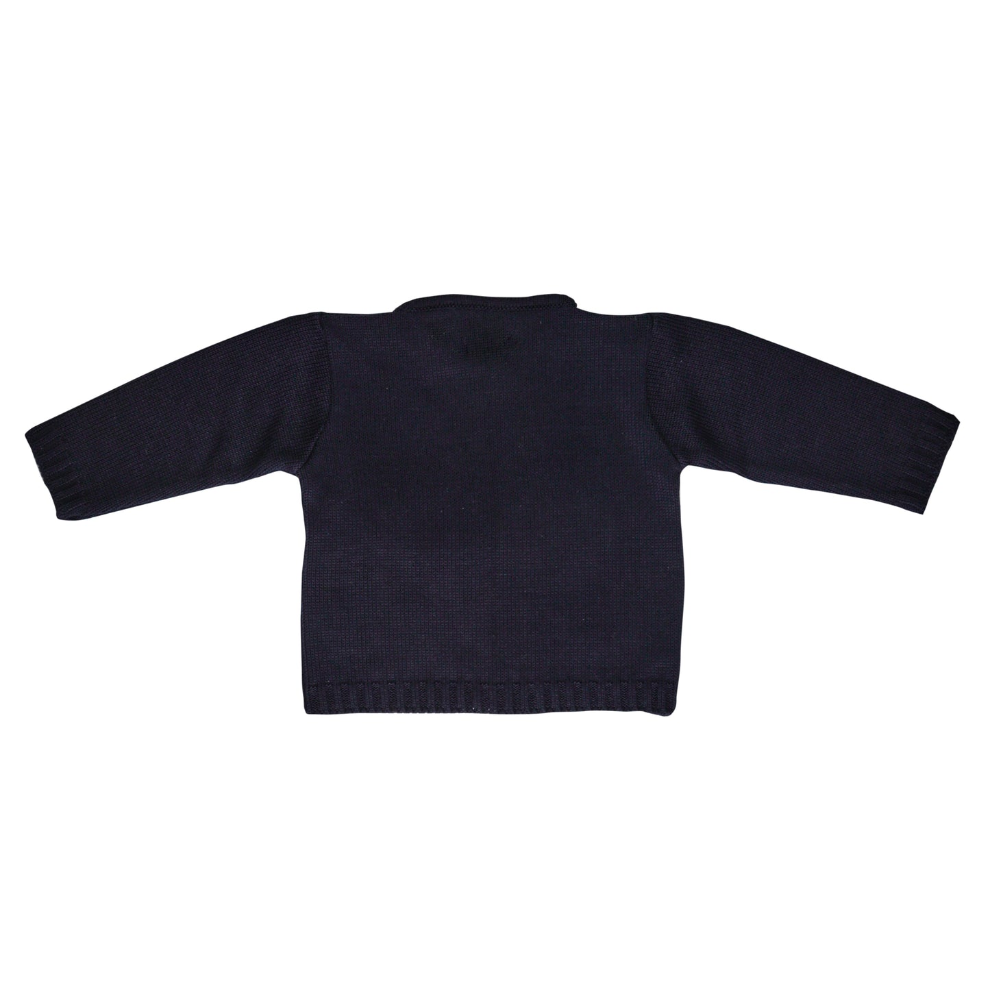 Cardigan bebê masculino tricot marinho navy - 9934