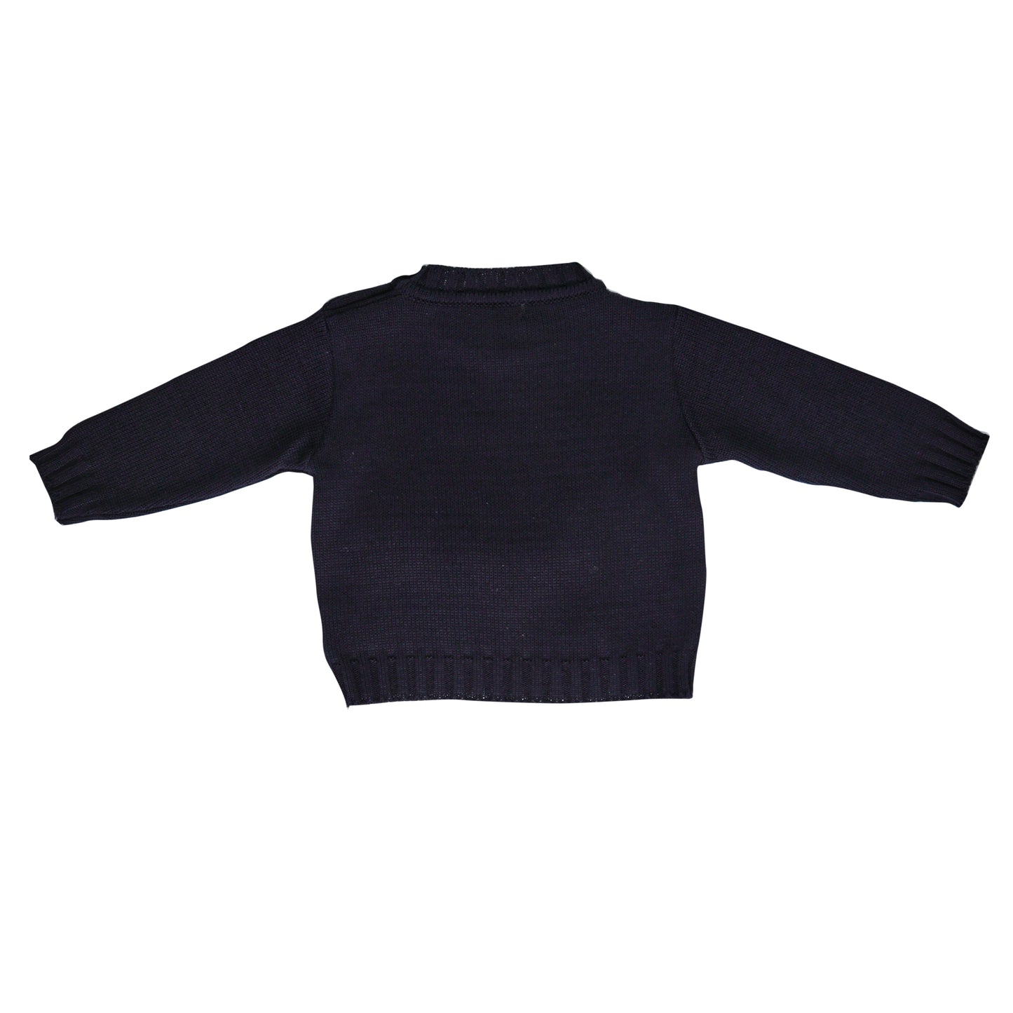 Cardigan bebê masculino tricot marinho navy - 7178